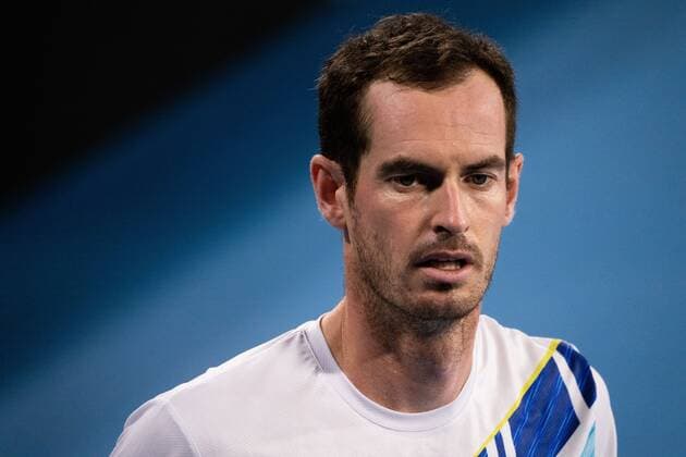 Mandatory Credit: Photo by Shutterstock (12757262dm) Andy Murray during his round of 16 match Sydney Tennis Classic, Day 4, Tennis, Olympic Park, Sydney, Australia - 12 Jan 2022 Sydney Tennis Classic, Day 4, Tennis, Olympic Park, Sydney, Australia - 12 Jan 2022  Copyright: xShutterstockx 12757262dm