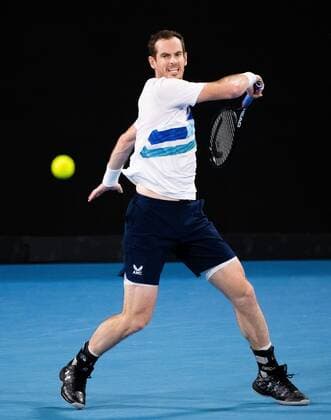 Mandatory Credit: Photo by Shutterstock (12757262dj) Andy Murray in action during his round of 16 match Sydney Tennis Classic, Day 4, Tennis, Olympic Park, Sydney, Australia - 12 Jan 2022 Sydney Tennis Classic, Day 4, Tennis, Olympic Park, Sydney, Australia - 12 Jan 2022  Copyright: xShutterstockx 12757262dj