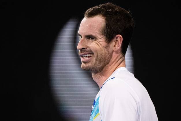Mandatory Credit: Photo by Shutterstock (12757262ek) Andy Murray reacts during his round of 16 match Sydney Tennis Classic, Day 4, Tennis, Olympic Park, Sydney, Australia - 12 Jan 2022 Sydney Tennis Classic, Day 4, Tennis, Olympic Park, Sydney, Australia - 12 Jan 2022  Copyright: xShutterstockx 12757262ek