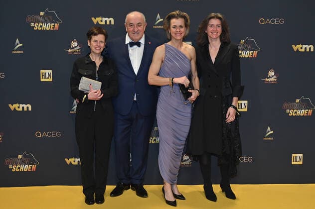 Fußball, Belgien, Golden Shoe Award in Puurs Guests pictured on the red carpet at the arrival for the 68th edition of the Golden Shoe award ceremony, Wednesday 12 January 2022, in Puurs. The Golden Shoe (Gouden Schoen Soulier d Or) is an award for the best soccer player of the Belgian Jupiler Pro League championship during the calender year 2019. DIRKxWAEM  x06898566x