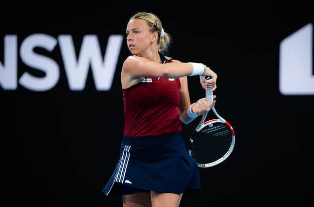Mandatory Credit: Photo by Rob Prange Shutterstock (12751288ab) Anett Kontaveit of Estonia before the quarter-final of the 2022 Sydney Tennis Classic WTA, Tennis Damen 500 tennis tournament Sydney Tennis Classic, Day 4, Tennis, Olympic Park, Sydney, Australia - 13 Jan 2022 Sydney Tennis Classic, Day 4, Tennis, Olympic Park, Sydney, Australia - 13 Jan 2022 Copyright: xRobxPrange Shutterstockx 12751288ab