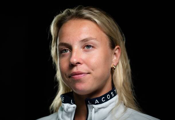 Mandatory Credit: Photo by Rob Prange Shutterstock (12751288bd) Anett Kontaveit of Estonia talks to the media after the quarter-final of the 2022 Sydney Tennis Classic WTA, Tennis Damen 500 tennis tournament Sydney Tennis Classic, Day 4, Tennis, Olympic Park, Sydney, Australia - 13 Jan 2022 Sydney Tennis Classic, Day 4, Tennis, Olympic Park, Sydney, Australia - 13 Jan 2022 Copyright: xRobxPrange Shutterstockx 12751288bd
