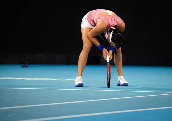 Mandatory Credit: Photo by Rob Prange Shutterstock (12751288cc) Caroline Garcia of France in action during the quarter-final of the 2022 Sydney Tennis Classic WTA, Tennis Damen 500 tennis tournament Sydney Tennis Classic, Day 4, Tennis, Olympic Park, Sydney, Australia - 13 Jan 2022 Sydney Tennis Classic, Day 4, Tennis, Olympic Park, Sydney, Australia - 13 Jan 2022 Copyright: xRobxPrange Shutterstockx 12751288cc