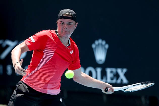 Tennis, Australian Open Qualifier in Melbourne