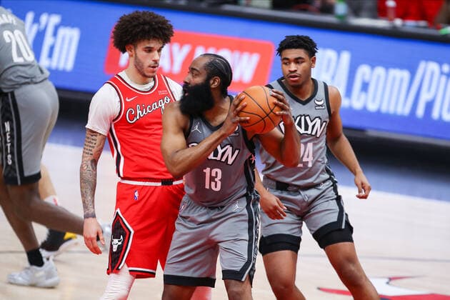 Basketball, NBA, Chicago Bulls - Brooklyn Nets
