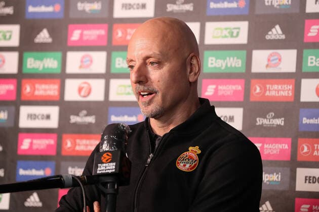 Sasa Obradovic AS Monaco, head coach during an interview GER, FC Bayern Basketball vs AS Monaco, basketball, EuroLeague, 2021 2022 season, 13 01 2022, GER, FC Bayern Basketball vs AS Monaco, basketball, EuroLeague, 2021 2022 season, 13 01 2022 Muenchen Copyright: xEIBNER MarcelxEngelbrechtx EP_EER