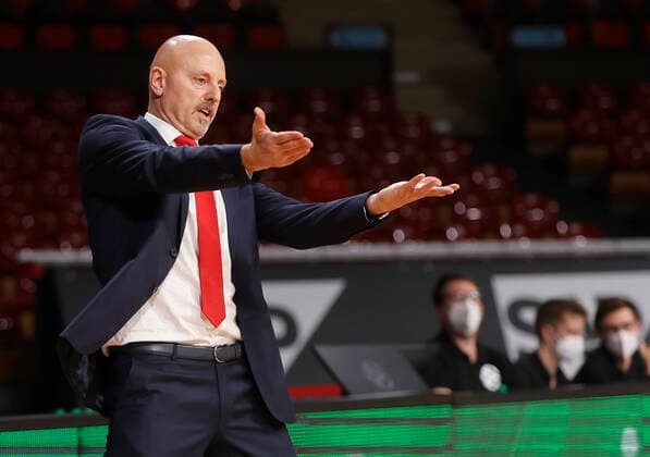 13 01 2022, Euroleague, FC Bayern Basketball vs AS Monaco, basketball , sports, in the picture Sasa Obradovic AS Monaco