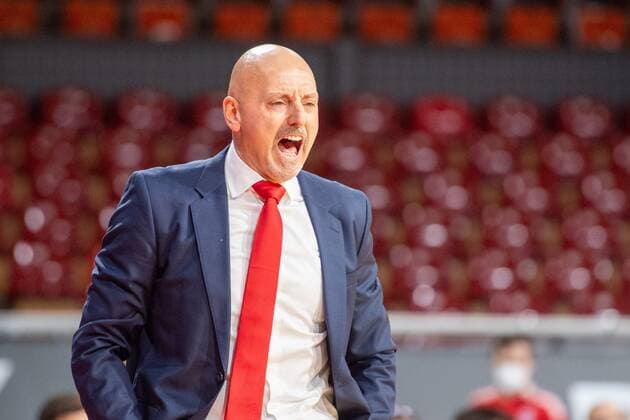 Sasa Obradovic AS Monaco Basket , FC Bayern Basketball vs AS Monaco Basket, Euroleague, 13 01 2022 Munich Bavaria Germany Copyright: xkolbert-press UlrichxGamelx