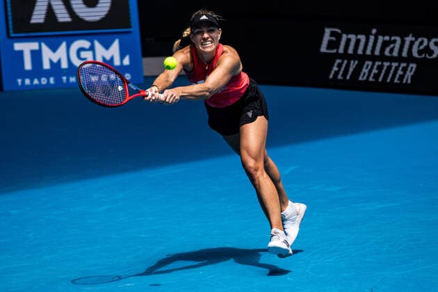 Tennis, Australian Open, Angelique Kerber training