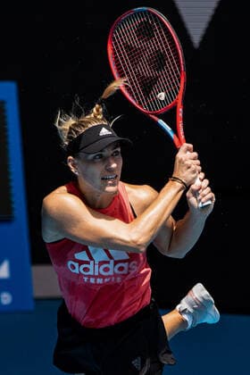 TENNIS AUSTRALIAN OPEN PRACTICE SESSIONS, Angelique Kerber of Germany in action during a practice session ahead of the Australian Open at Melbourne Park in Melbourne, Friday, January 14, 2022. ( NO ARCHIVING, EDITORIAL USE ONLY, NO USE IN BOOKS WITHOUT CONSENT MELBOURNE VIC AUSTRALIA  Copyright: xDIEGOxFEDELEx 20220114001613261074
