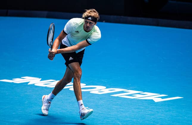 Tennis, Australian Open, Alexander Zverev training