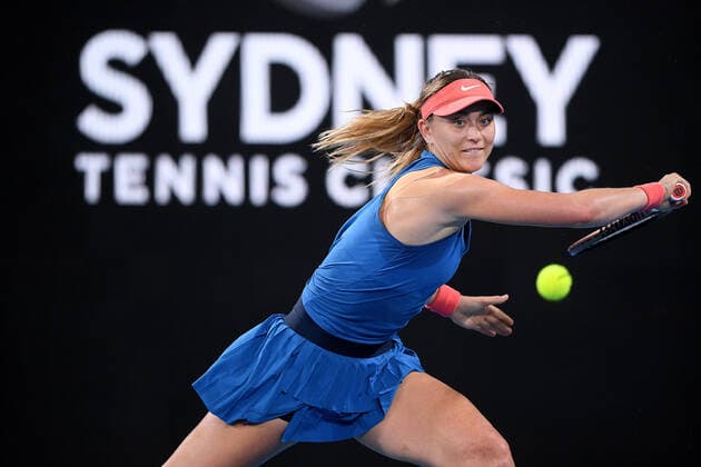 SYDNEY TENNIS CLASSIC, Paula Badosa of Spain during her semi final match against Daria Kasitkina of Russia on Day 5 of the Sydney Tennis Classic at Sydney Olympic Park in Sydney, Friday, January 14, 2022. ( NO ARCHIVING, EDITORIAL USE ONLY, NO USE IN BOOKS WITHOUT CONSENT SYDNEY NSW AUSTRALIA  Copyright: xDANxHIMBRECHTSx 20220114001613309505
