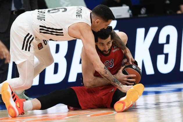 Basketball, Euroleague, ZSKA Moscow - ASVEL Lyon-Villeurbanne