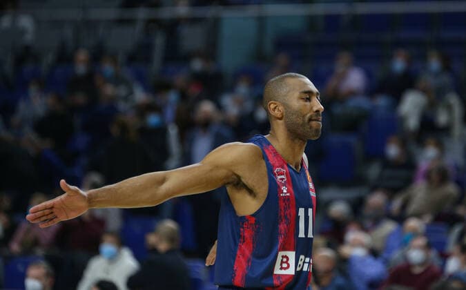 14th January 2021 Wizink Center Madrid, Spain Turkish Airlines Euroleague Basketball , Real Madrid versus Bitci Baskonia Jayson Granger Baskonia before starting the game Madrid Madrid Spain Basketball Copyright: xAlbaxPachecox xAgenciaxLOFx