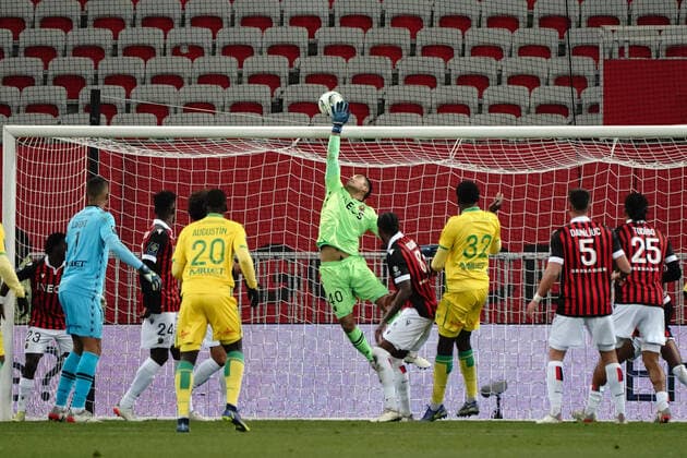 Walter Benitez (OGC Nice) FOOTBALL : OGC Nice vs FC Nantes - Ligue 1 Uber Eats - Nice - 14 01 2021 NorbertScanella Panoramic 