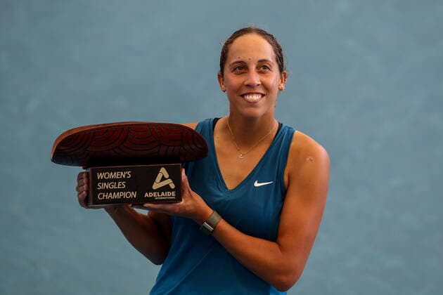 Tennis, Madison Keys wins WTA tournament in Adelaide against Alison Riske