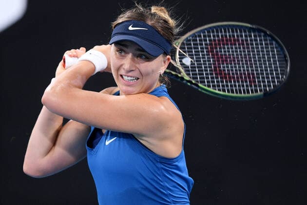 SYDNEY TENNIS CLASSIC, Paula Badosa of Spain during the Women?s Final against Barbora Krejcikova of the Czech Republic on Day 6 of the Sydney Tennis Classic at Sydney Olympic Park in Sydney, Saturday, January 15, 2022. ( NO ARCHIVING, EDITORIAL USE ONLY, NO USE IN BOOKS WITHOUT CONSENT SYDNEY NSW AUSTRALIA  Copyright: xDANxHIMBRECHTSx 20220115001613551706
