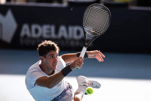 Tennis, ATP Tournament in Adelaide, Final, Kokkinakis - Rinderknech