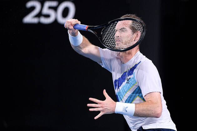 SYDNEY TENNIS CLASSIC, Andy Murray of Great Britain during the Men?s Final against Aslan Karatsev of Russia on Day 6 of the Sydney Tennis Classic at Sydney Olympic Park in Sydney, Saturday, January 15, 2022. ( NO ARCHIVING, EDITORIAL USE ONLY, NO USE IN BOOKS WITHOUT CONSENT SYDNEY NSW AUSTRALIA  Copyright: xDANxHIMBRECHTSx 20220115001613567034
