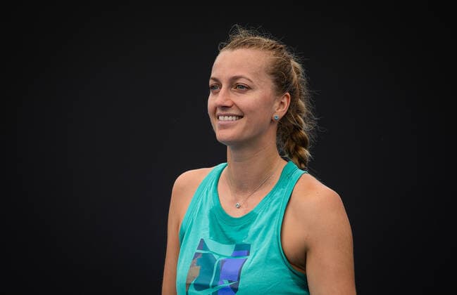 January 15, 2022, MELBOURNE, AUSTRALIA: Petra Kvitova of the Czech Republic during practice ahead of the 2022 Australian Open Grand Slam tennis tournament MELBOURNE AUSTRALIA - ZUMAa181 20220115_zaa_a181_005 Copyright: xRobxPrangex