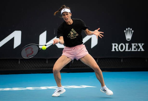 Tennis, Australian Open, Andrea Petkovic training
