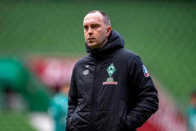 Soccer 2 Bundesliga, Matchday 19, SV Werder Bremen Fortuna Düsseldorf on 15 01 2022 at Wohninvest Stadium in Bremen Bremen Bremens coach Ole Werner enters the stadium DFL REGULATES PROHIBIT ANY USE OF PHOTOGRAPHS AS IMAGE SEQUENCES AND OR QUASI VIDEO Copyright: xTeresaxKrögerx
