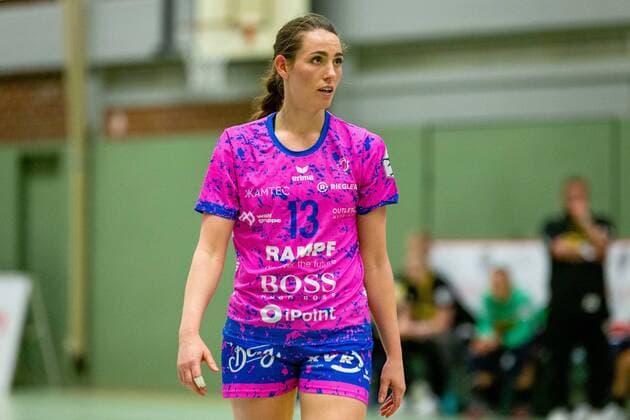 Madeleine Oestlund TuS Metzingen 13 HSG Blomberg Lippe vs TuS Metzingen, handball, 1 Bundesliga women, 12 matchday, 15 01 2022 Blomberg Copyright: xEibner-Pressefotox xJanxStrohdiekx EP_JSK