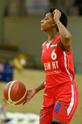 Halle, Germany 15 January 2022 1 BBL Women 2021 2022 Gisa Lions SV Halle vs Herne Tayler Mingo Herne SWH arena Sachsen Anhalt Copyright: xFotostandx xxBallaschx