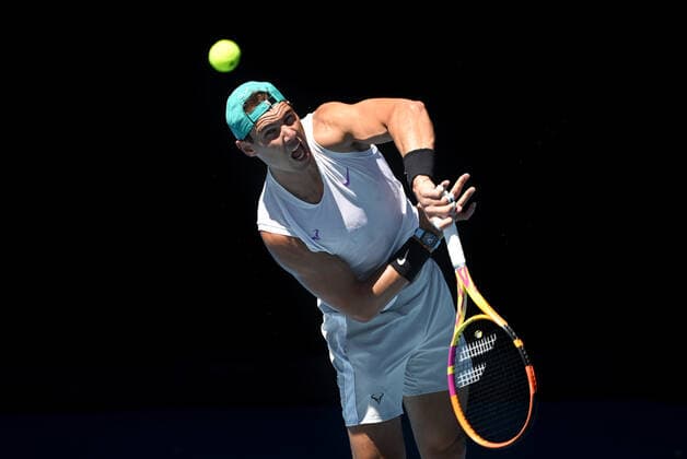 Tennis, Australian Open, Training
