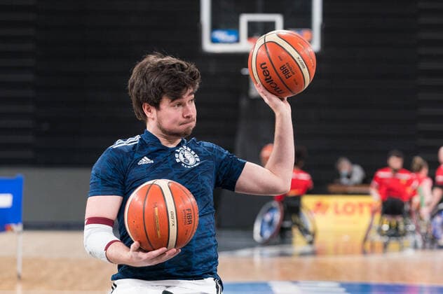 Wheelchair Basketball Bundesliga, Hamburg 16 01 2022 Wheelchair Basketball Bundesliga, BG Baskets Hamburg vs Doneck Dolphins Trier Copyright: xBEAUTIFULxSPORTS Mohwinkelx