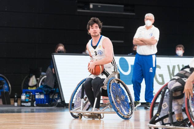 Wheelchair Basketball Bundesliga, Hamburg 16 01 2022 Wheelchair Basketball Bundesliga, BG Baskets Hamburg vs Doneck Dolphins Trier, Martin Steinhardt 3 BG Baskets Hamburg Copyright: xBEAUTIFULxSPORTS Mohwinkelx