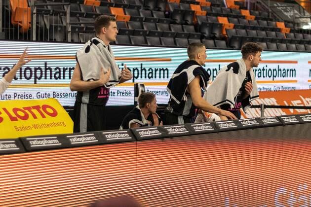 Ratiopharm Ulm vs Medi Bayreuth, Basketball, Basketball Bundesliga, 17 Spieltag, 2021 2022, 16 01 2021, Ratiopharm Ulm vs Medi Bayreuth, Basketball, Basketball Bundesliga, 17 Spieltag, 2021 2022, 16 01 2021 New Ulm Copyright: xEibner-Pressefotox EP_FMR
