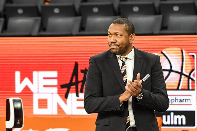 GER, BBL, ratiopharm ulm vs medi Bayreuth 16 01 2022, ratiopharm arena, New Ulm, GER, BBL, ratiopharm ulm vs medi Bayreuth, in picture Tyron McCoy Ulm nordphotoxGmbHx xHafner nph00200