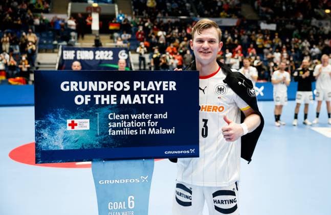 Sport Bilder des Tages Timo KASTENING (73) during the handball match Germany vs Austria, Men™s EHF EURO 2022 Hungary, Slovakia, Bratislava, 16.01.2021,  Copyright: xAxelxHeimkenx xkolektiffx