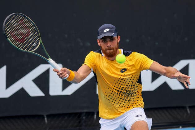 Benjamin Bonzi Tennis Australian Open 2022 Grand Slam Melbourne Park Melbourne Victoria Australia 17 January 2022 Copyright: xJuergenxHasenkopfx