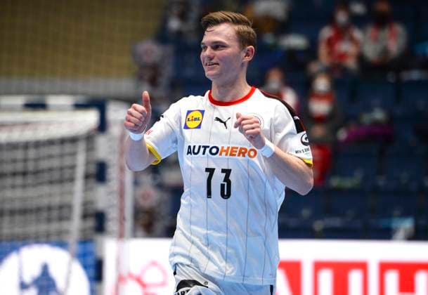 KASTENING Timo Team Germany European Handball Championships 2022 in Slovakia preliminary round match Germany Austria on 16 01 2022 in Bratislava
