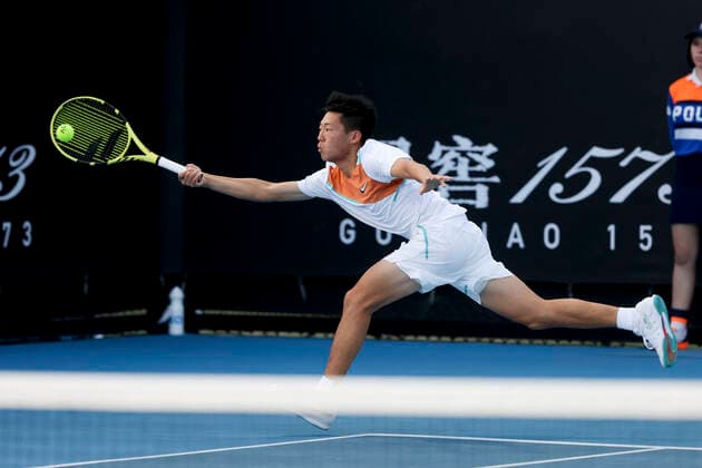 Hsin Chun Tseng TPE Tennis Australian Open 2022 Grand Slam Melbourne Park Melbourne Victoria Australia 17 January 2022 Copyright: xJuergenxHasenkopfx