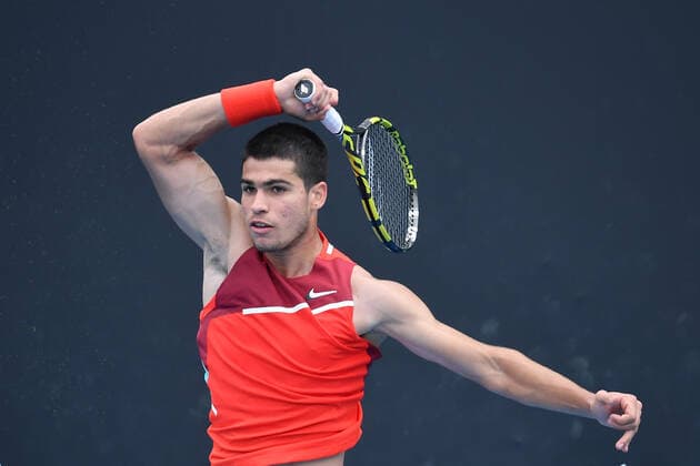 Carlos Alcaraz TENNIS : Australian Open 2022 AntoineCouvercelle Panoramic 