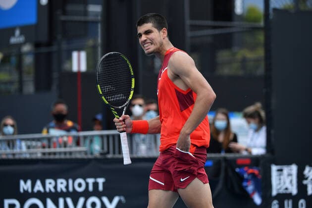 Carlos Alcaraz TENNIS : Australian Open 2022 AntoineCouvercelle Panoramic 