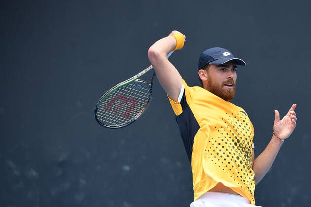 Benjamin Bonzi TENNIS : Australian Open 2022 AntoineCouvercelle Panoramic 