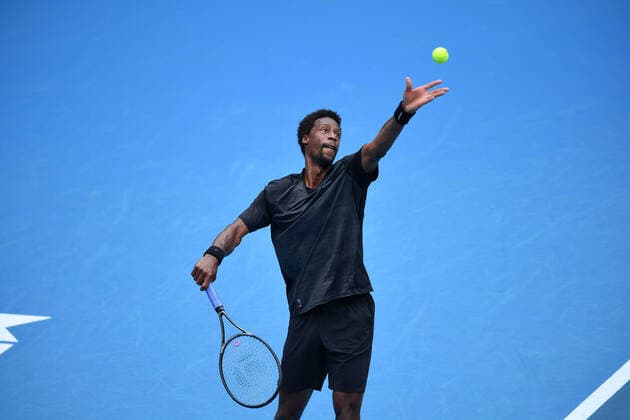 Gael Monfils TENNIS : Australian Open 2022 AntoineCouvercelle Panoramic 