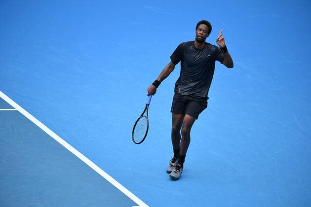 Gael Monfils TENNIS : Australian Open 2022 AntoineCouvercelle Panoramic 