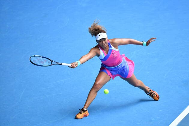 Naomi Osaka (Jap) TENNIS : Australian Open 2022 AntoineCouvercelle Panoramic 