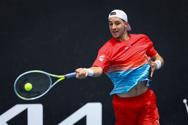 Jan Lennard Struff GER Tennis Australian Open 2022 Grand Slam Melbourne Park Melbourne Victoria Australia 18 January 2022 Copyright: xJuergenxHasenkopfx