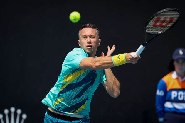 Philipp Kohlschreiber GER Tennis Australian Open 2022 Grand Slam Melbourne Park Melbourne Victoria Australia 18 January 2022 Copyright: xJuergenxHasenkopfx