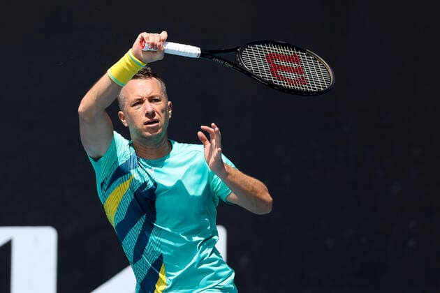 Philipp Kohlschreiber GER Tennis Australian Open 2022 Grand Slam Melbourne Park Melbourne Victoria Australia 18 January 2022 Copyright: xJuergenxHasenkopfx