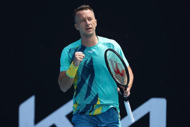 Philipp Kohlschreiber GER Tennis Australian Open 2022 Grand Slam Melbourne Park Melbourne Victoria Australia 18 January 2022 Copyright: xJuergenxHasenkopfx