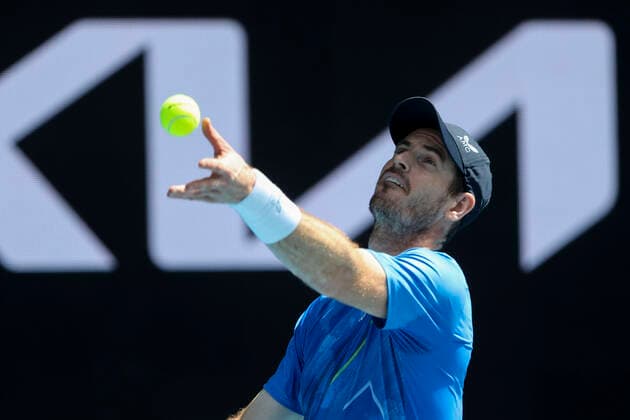 Andy Murray Tennis Australian Open 2022 Grand Slam Melbourne Park Melbourne Victoria Australia 18 January 2022 Copyright: xJuergenxHasenkopfx