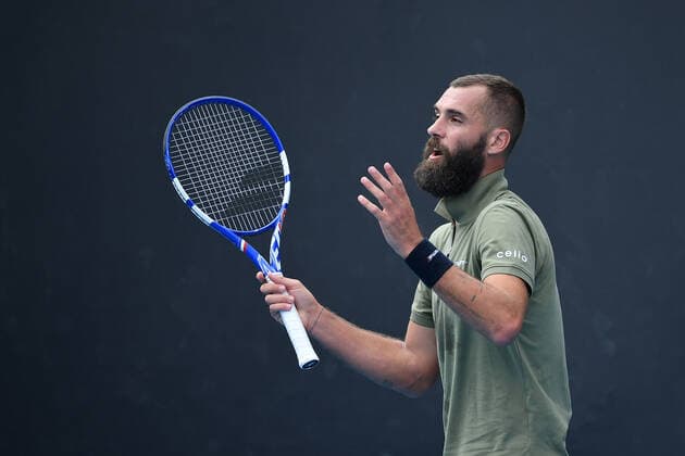 Benoit Paire TENNIS : Australian Open 2022 AntoineCouvercelle Panoramic 