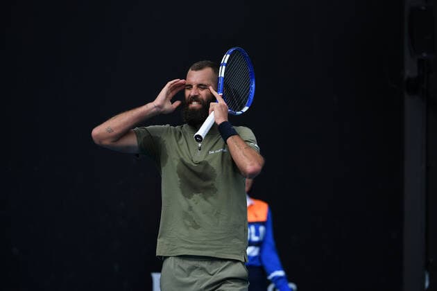 Benoit Paire TENNIS : Australian Open 2022 AntoineCouvercelle Panoramic 